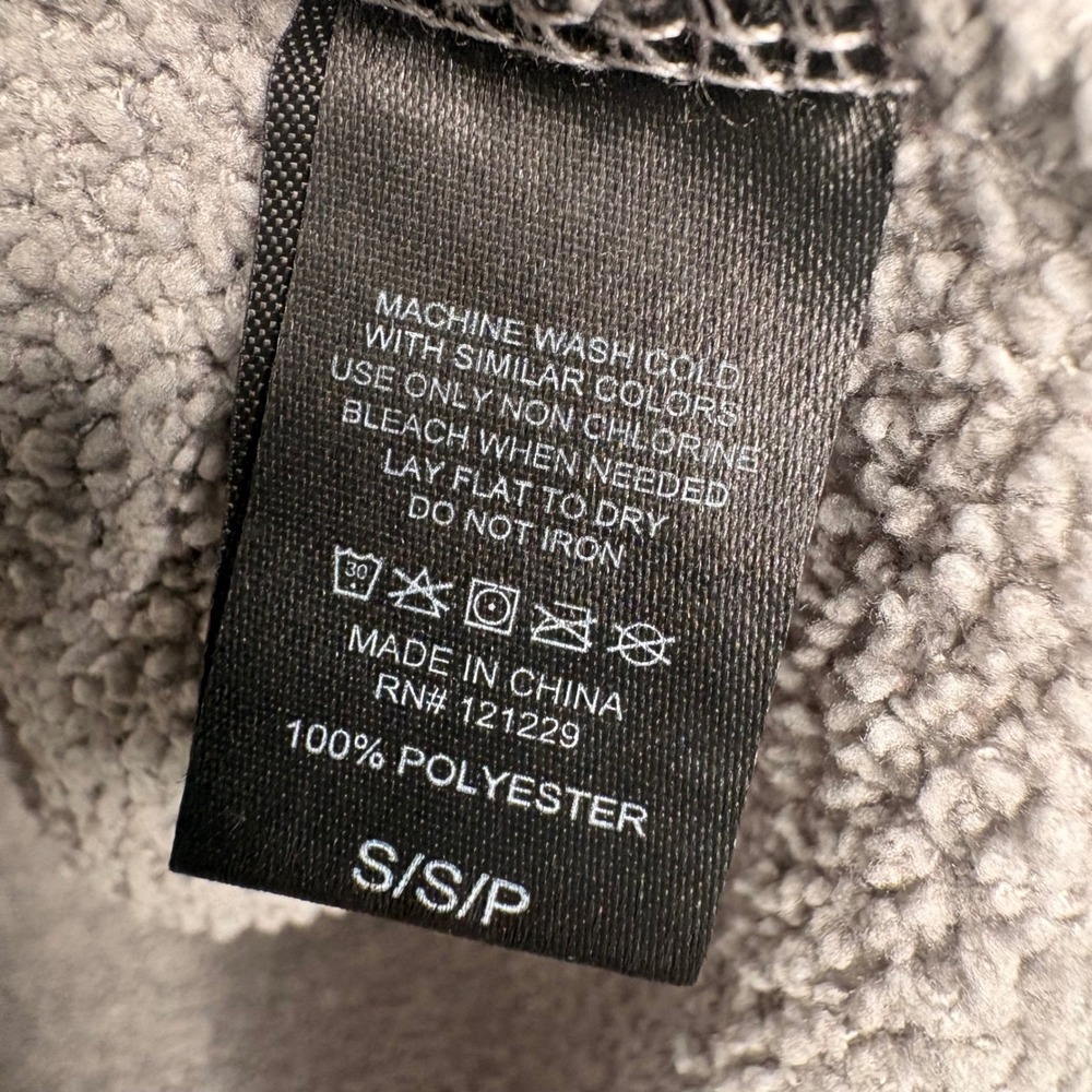 Laundry Cozy Terry Tank Top Small Grey Boucle Knit Lounge Plush Embroidered Logo - Picture 5 of 6